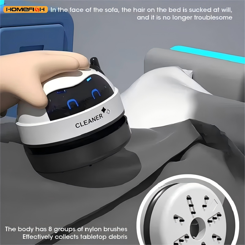 Vacuum Chamber Small - HOMEFISH Vacuum cleaner Desktop Mini rechargeable