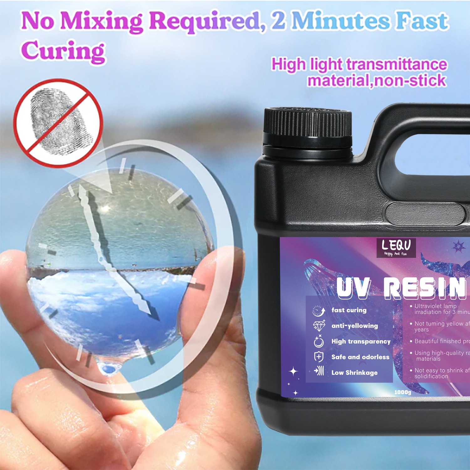 Bulk UV Resin Crystal Clear La – обзор и цена Resin Jewelry Kit