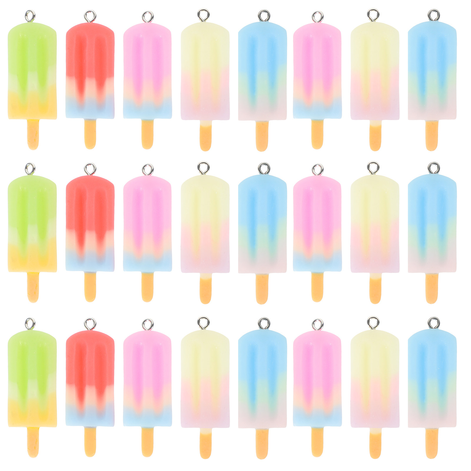 25Pcs Creative Resin Ice Cream – обзор и цена Resin Craft Supplies