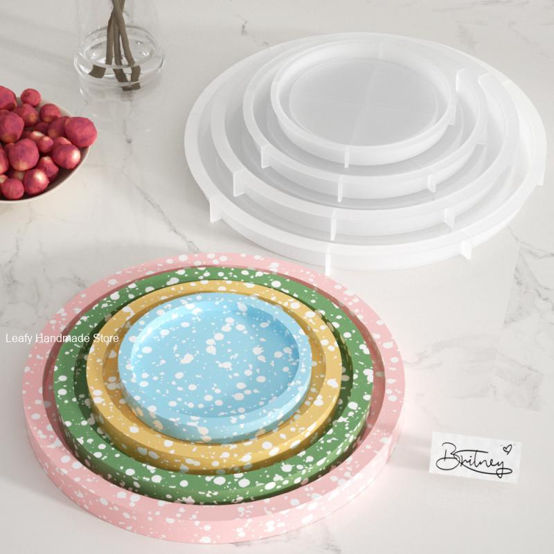 Circular Tray Silicone Molds f – обзор и цена Serving Tray Mold