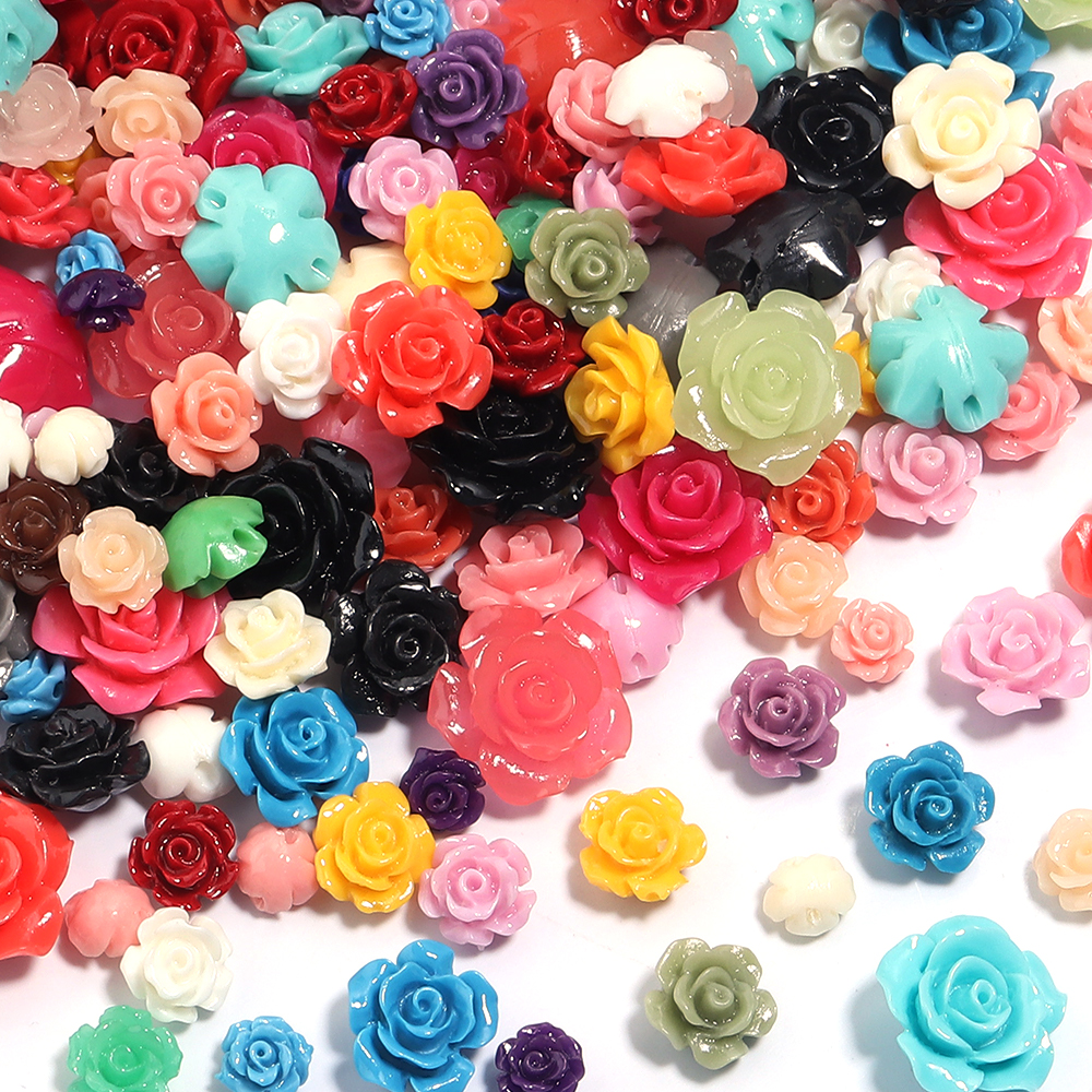 10pcs 6 8 10 12 15mm Imitation – обзор и цена Flower Preservation Resin