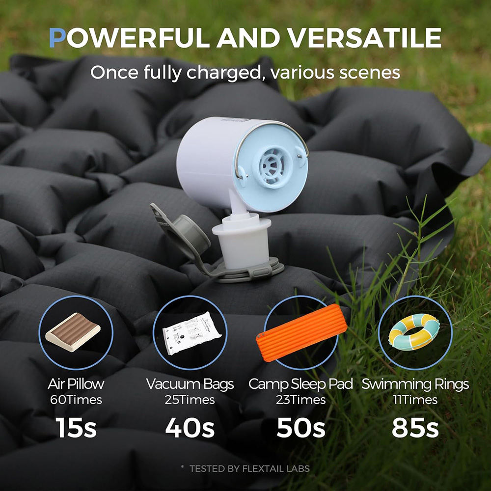 FLEXTAIL Portable Air Pump, Mi – обзор и цена Vacuum Chamber Small
