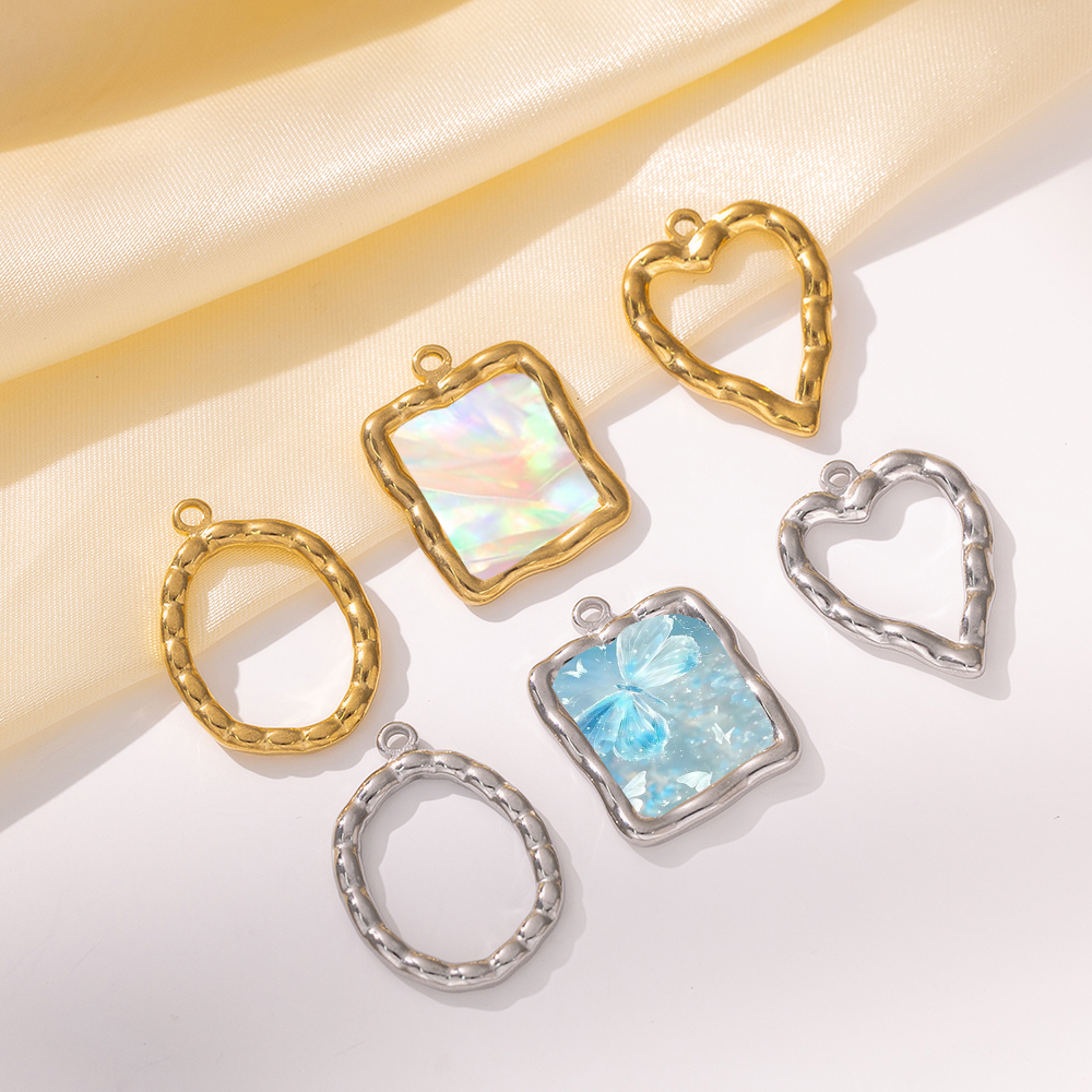 5pcs Stainless Steel Heart Rou – обзор и цена Resin Craft Supplies