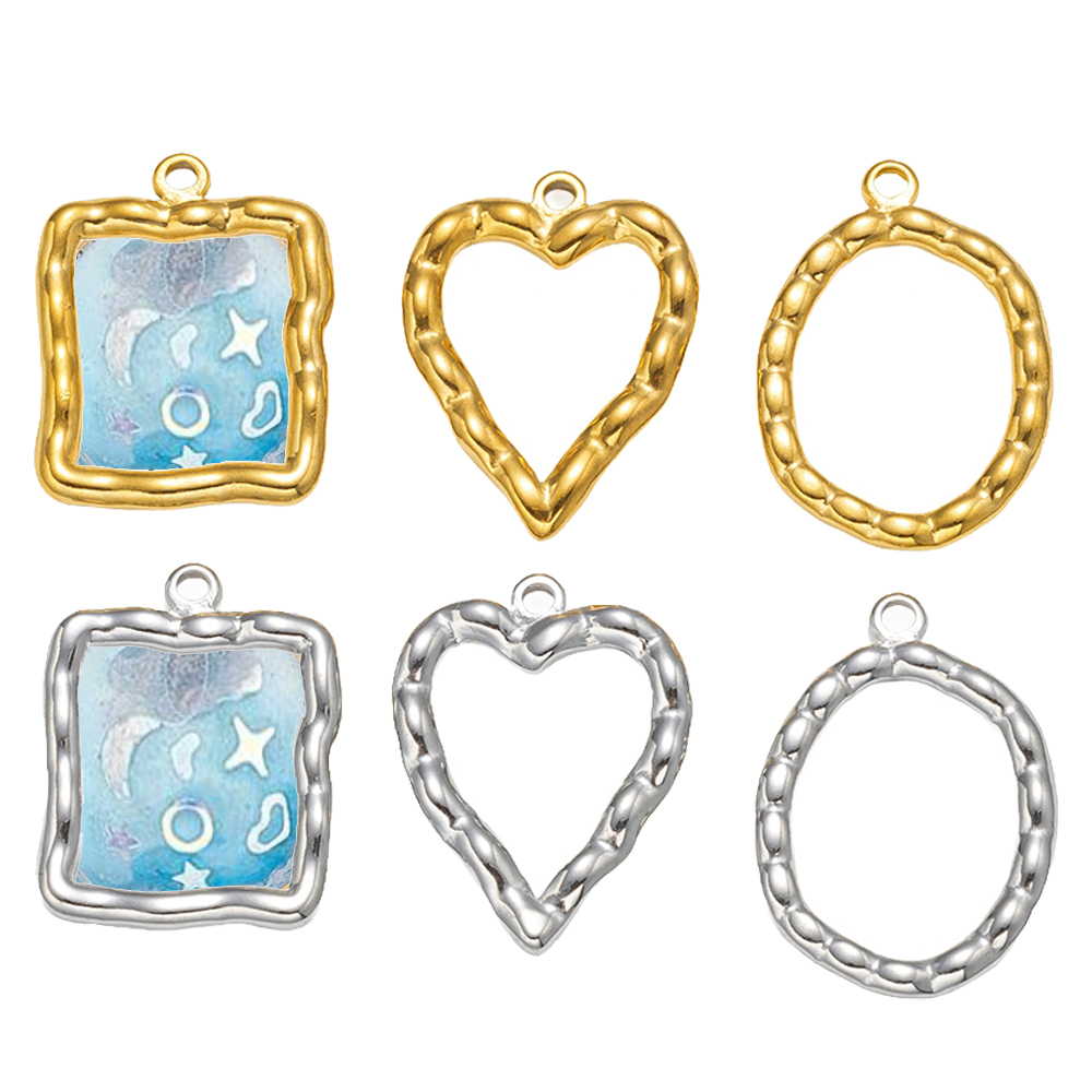 5pcs Stainless Steel Heart Rou – обзор и цена Resin Craft Supplies