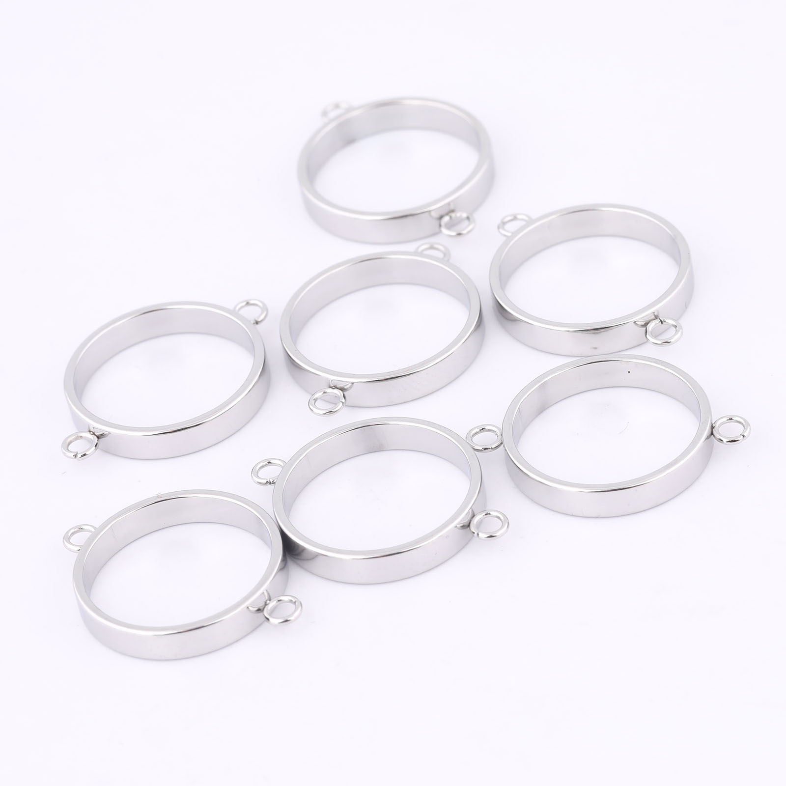 10pcs Stainless Steel 14mm Ope – обзор и цена Resin Craft Projects