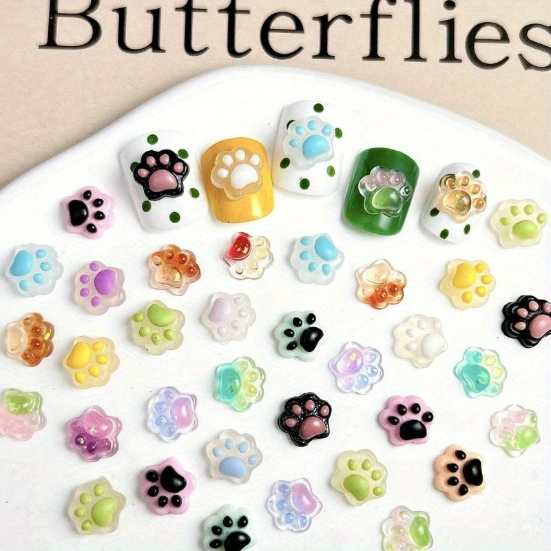 100 pieces luminous resin cat' – обзор и цена Resin Crafts