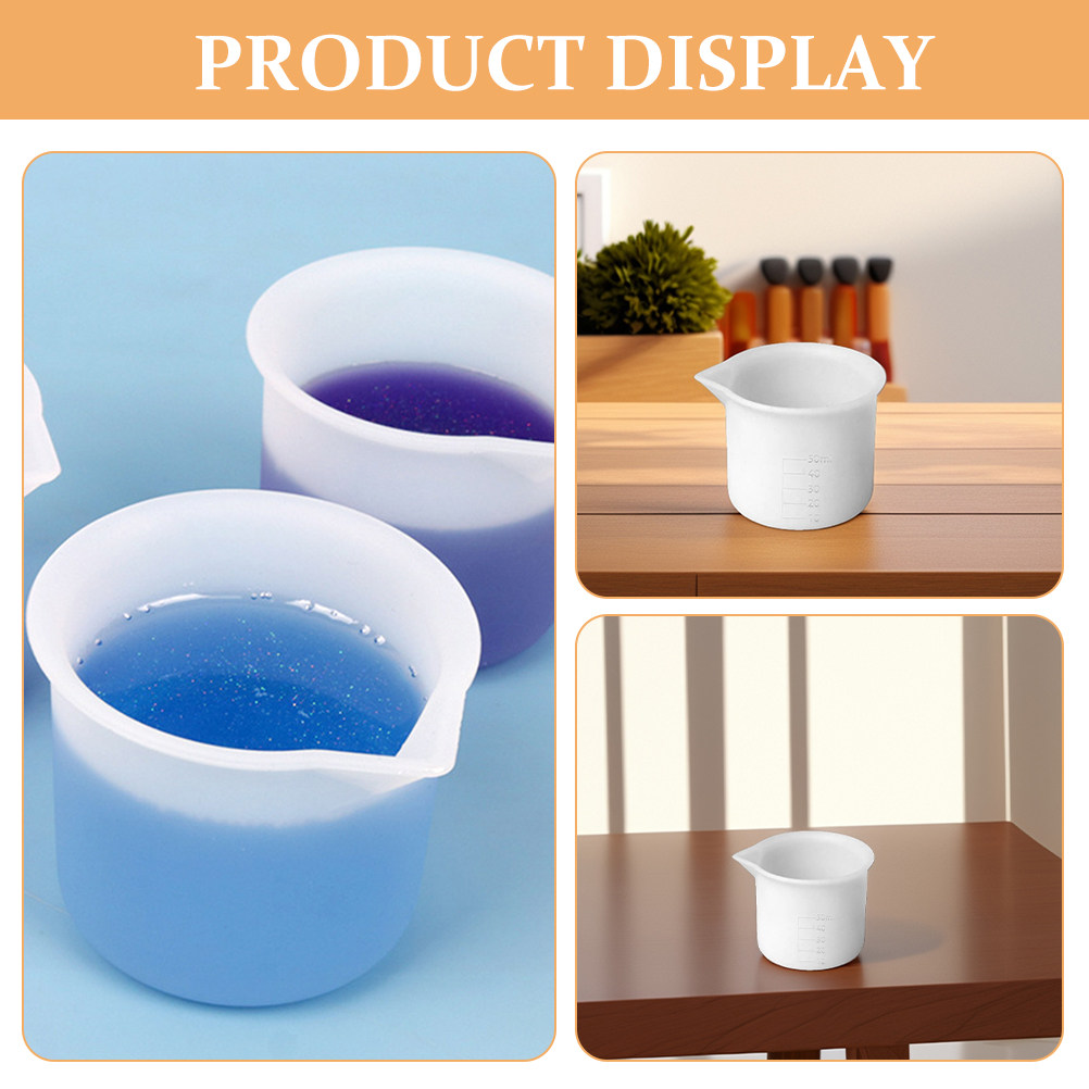 3Pcs 50Ml Silicone Measuring C – обзор и цена Mixing Cup Silicone