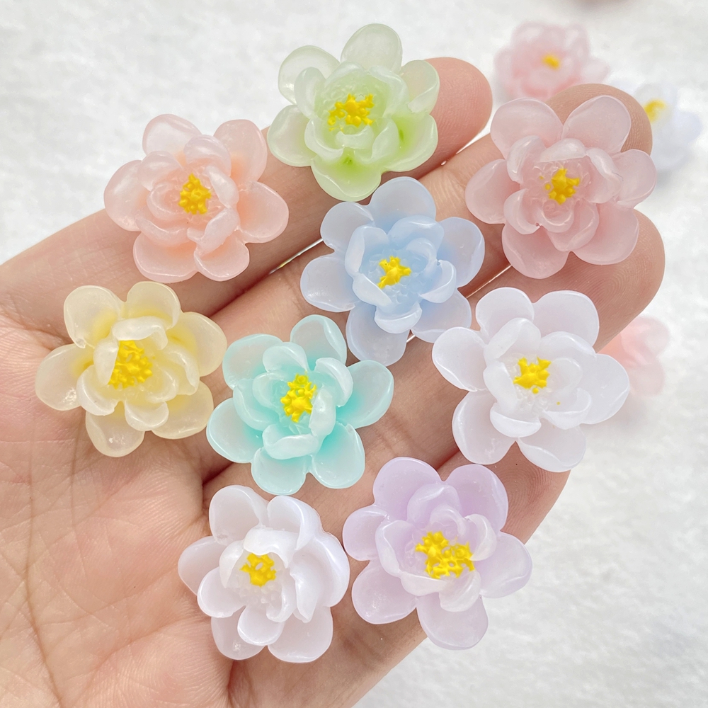 10Pcs New Cute Cartoon Flower  – обзор и цена Flower Preservation Resin