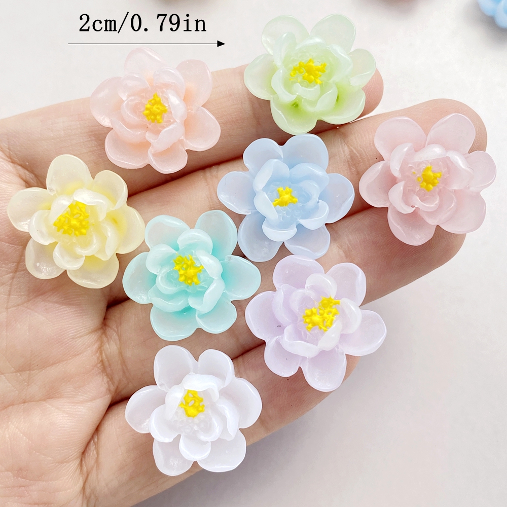 10Pcs New Cute Cartoon Flower  – обзор и цена Flower Preservation Resin