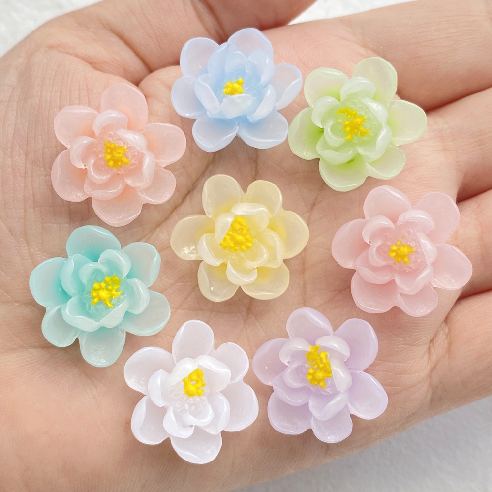 10Pcs New Cute Cartoon Flower  – обзор и цена Flower Preservation Resin