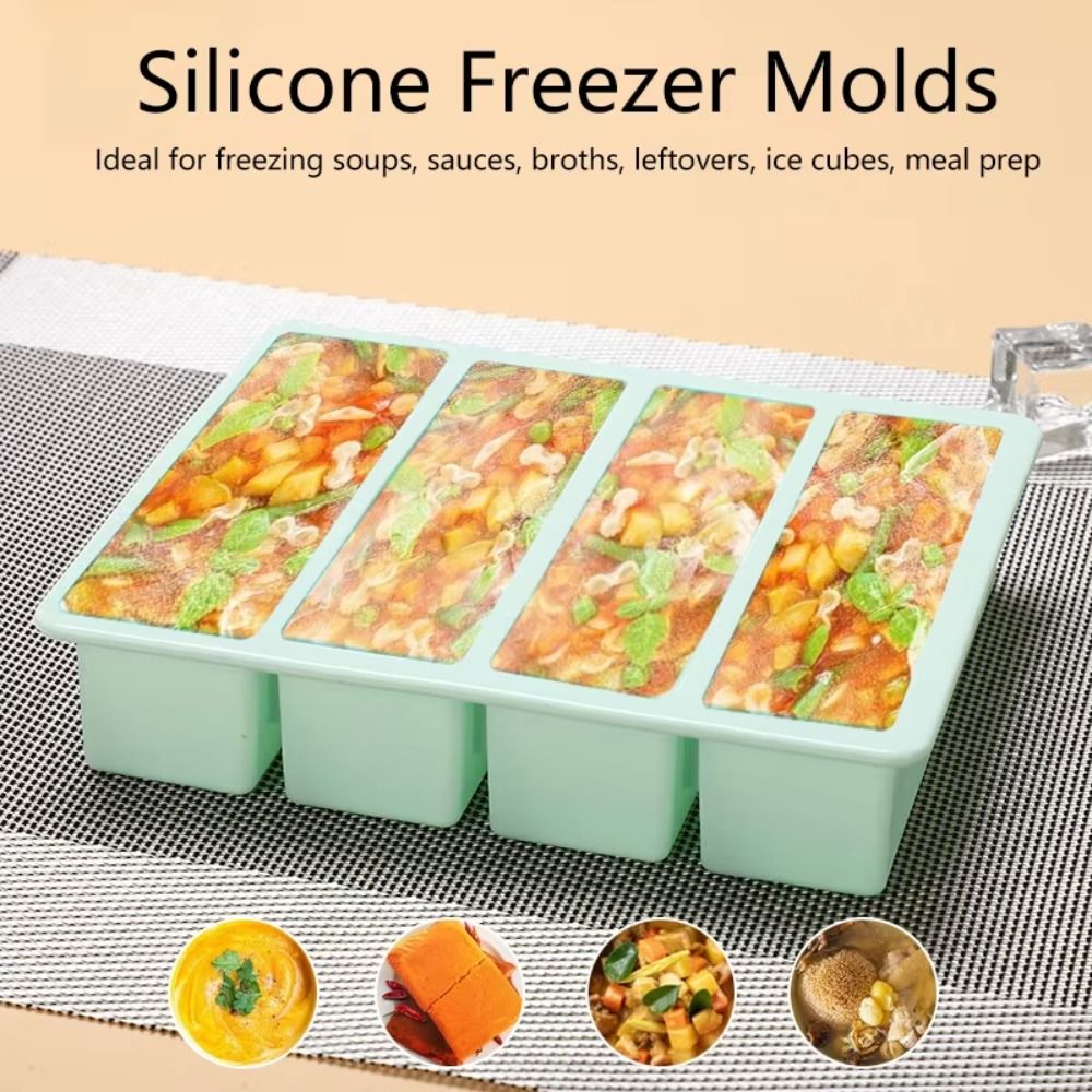New 4 Grids Giant Storage For  – обзор и цена Serving Tray Mold