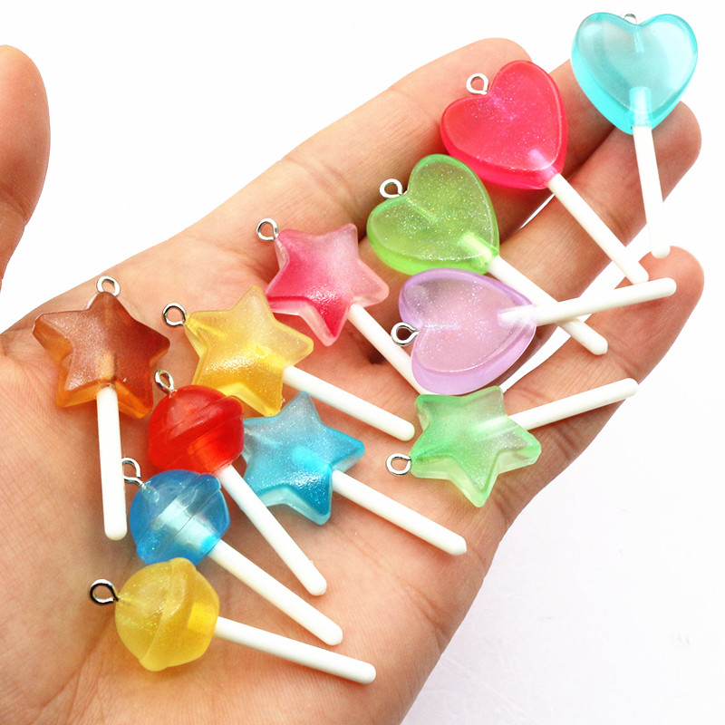 10pcs Mixed Colors Resin Cute  – обзор и цена Flower Preservation Resin