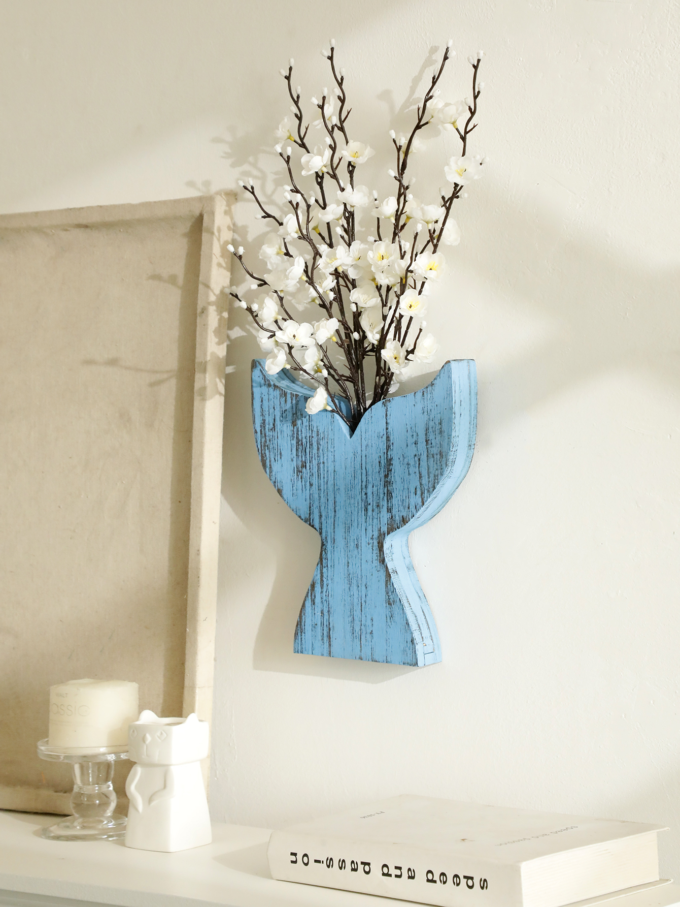 Nautical Wooden Vase Whale Tai – обзор и цена Dried Flower Bulk