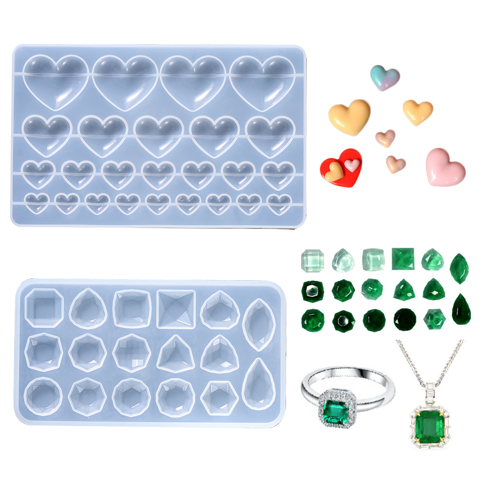 Love Heart Silicone Mold Jewel – обзор и цена Flower Preservation Resin