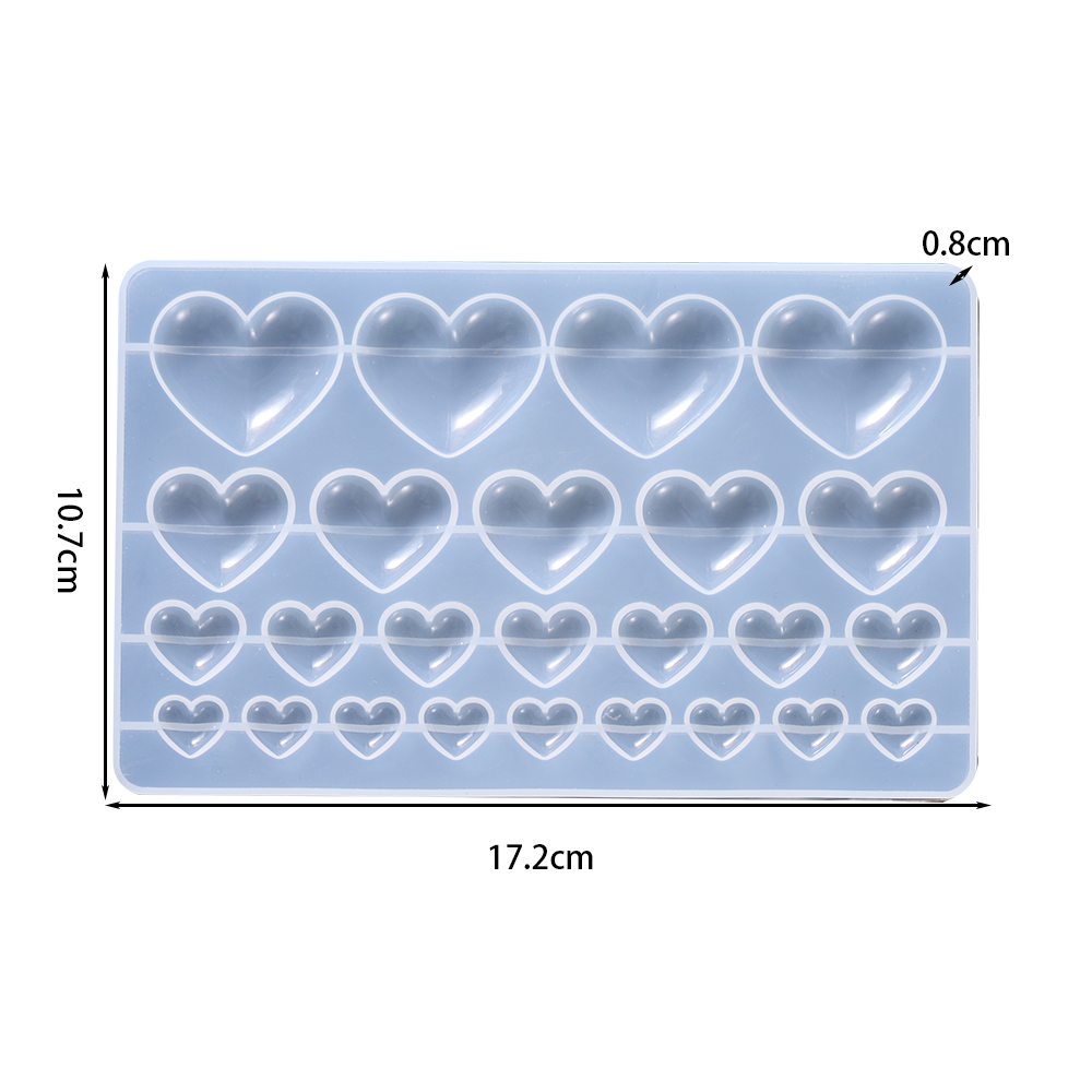 Love Heart Silicone Mold Jewel – обзор и цена Flower Preservation Resin