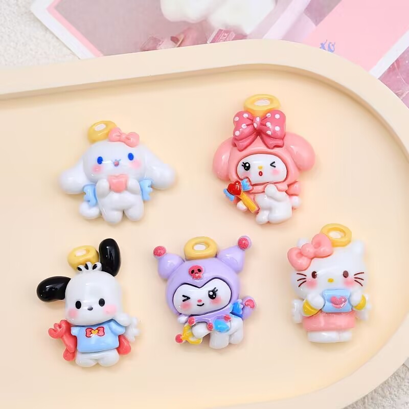 20PCS Resin Cartoon Angel DIY  – обзор и цена Resin Craft Ideas