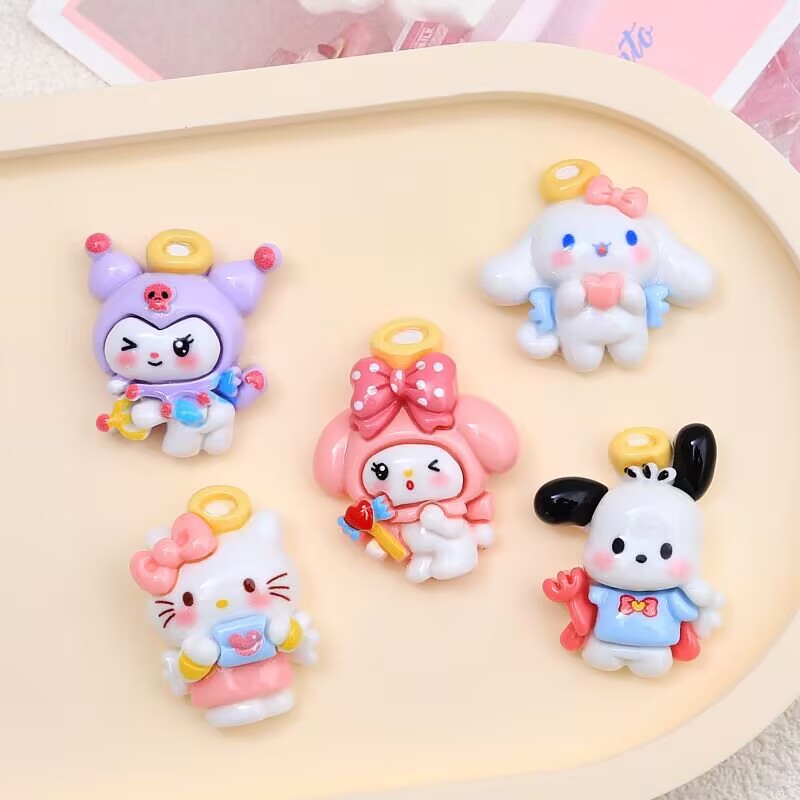 20PCS Resin Cartoon Angel DIY  – обзор и цена Resin Craft Ideas
