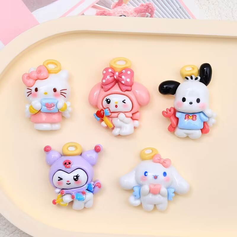 20PCS Resin Cartoon Angel DIY  – обзор и цена Resin Craft Ideas
