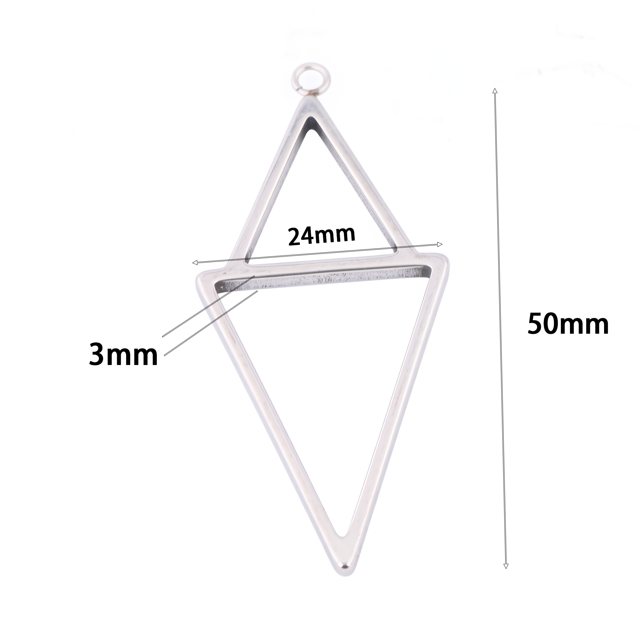 10pcs Square Triangle 3mm Thic – обзор и цена Resin Craft Projects