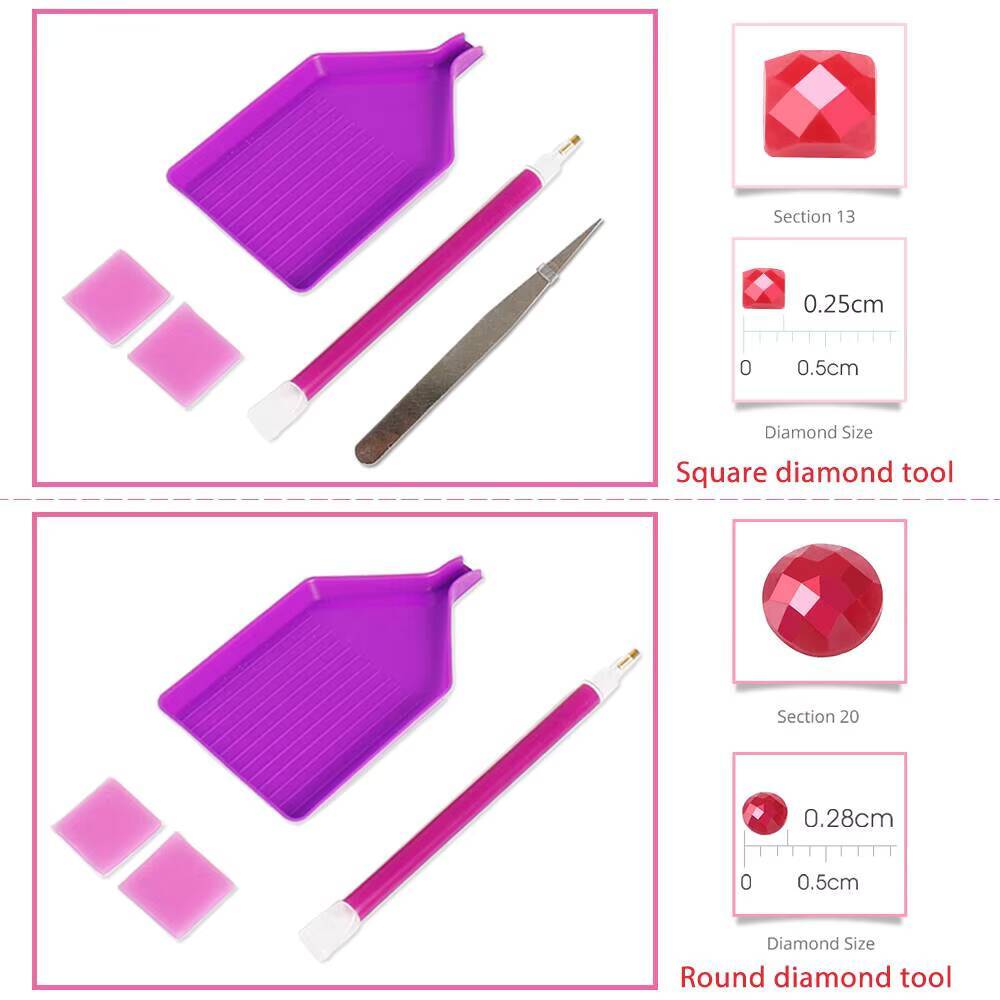 Evershine Full Square Round Di – обзор и цена Resin Craft Supplies