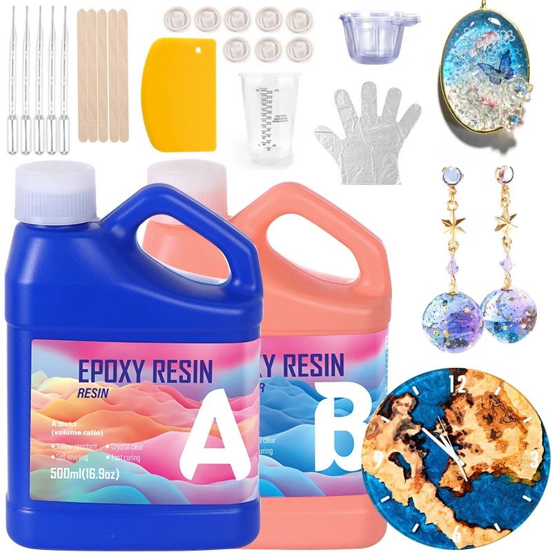 Easy Mixing Epoxy Resin Kit Cr – обзор и цена Resin Jewelry Kit