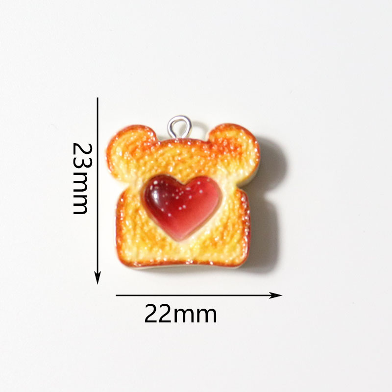 10pcs Resin Plastic Bread Pend – обзор и цена Resin Crafts Diy