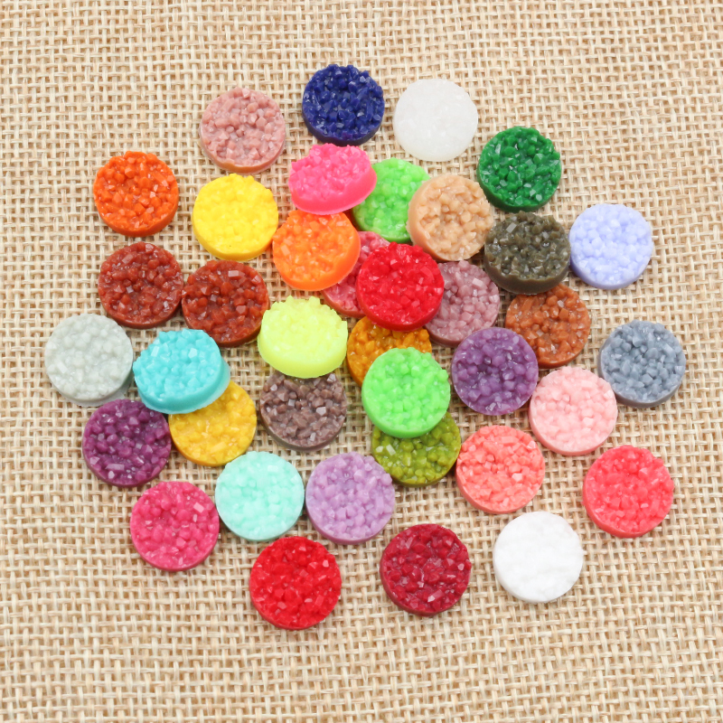 40pcs Resin Druzy Cabochons Do – обзор и цена Resin Craft Projects