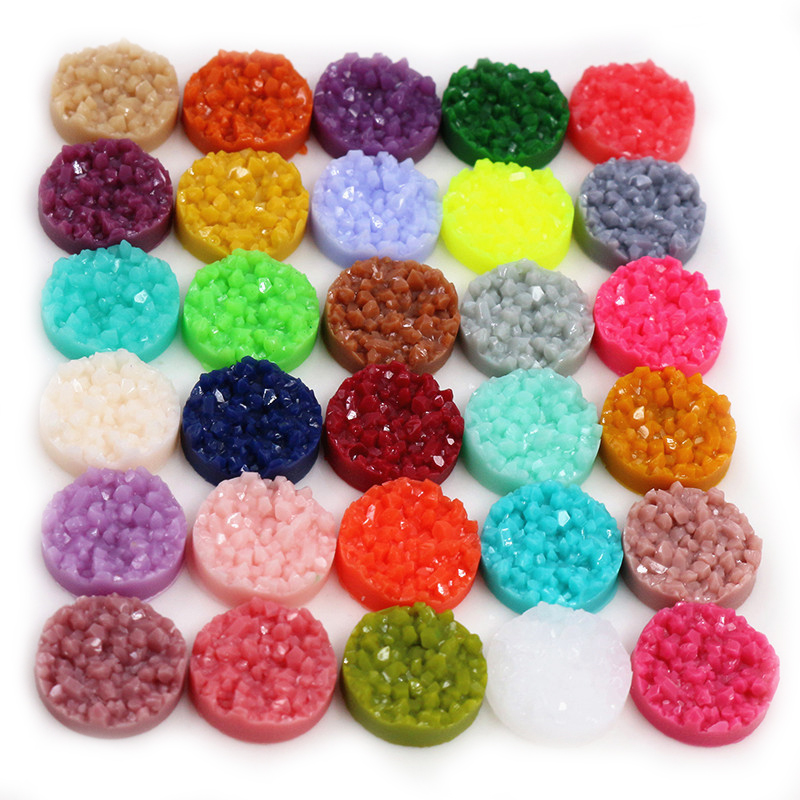 40pcs Resin Druzy Cabochons Do – обзор и цена Resin Craft Projects