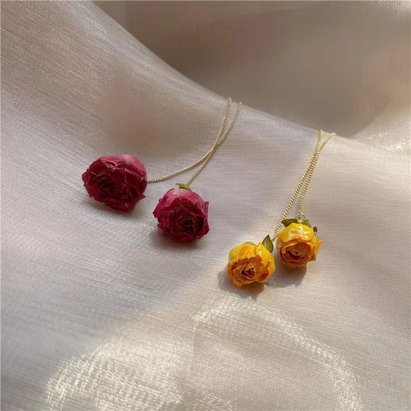5pcs Drip Glue Roses Dried Flo – обзор и цена Dried Flower Bulk