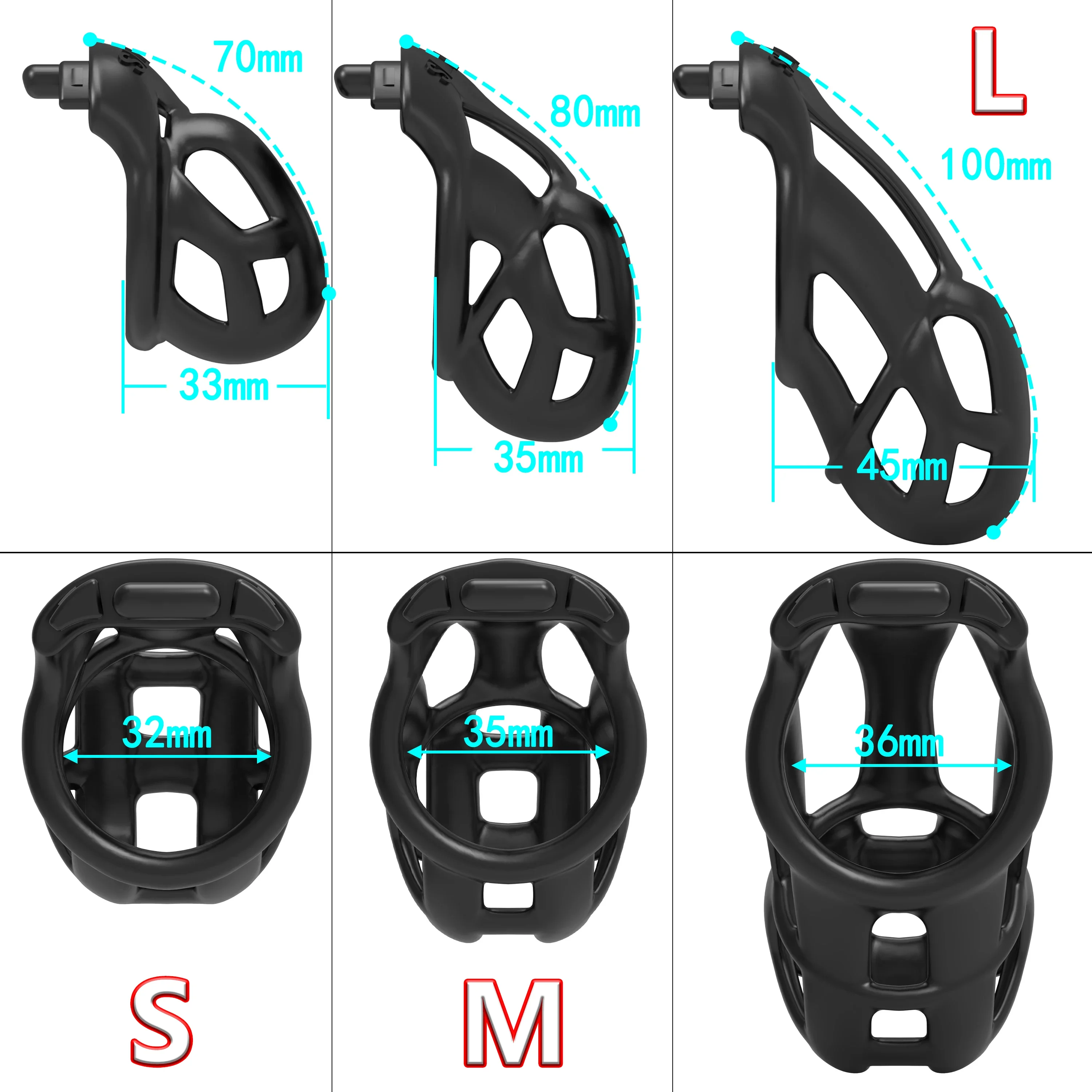 New 2.0 Arc Ring Chastity Cage – обзор и цена Resin Crafts