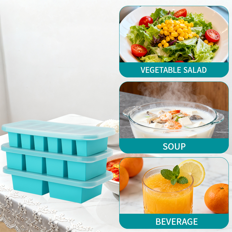 2 or 3-piece Silicone Freezer  – обзор и цена Serving Tray Mold
