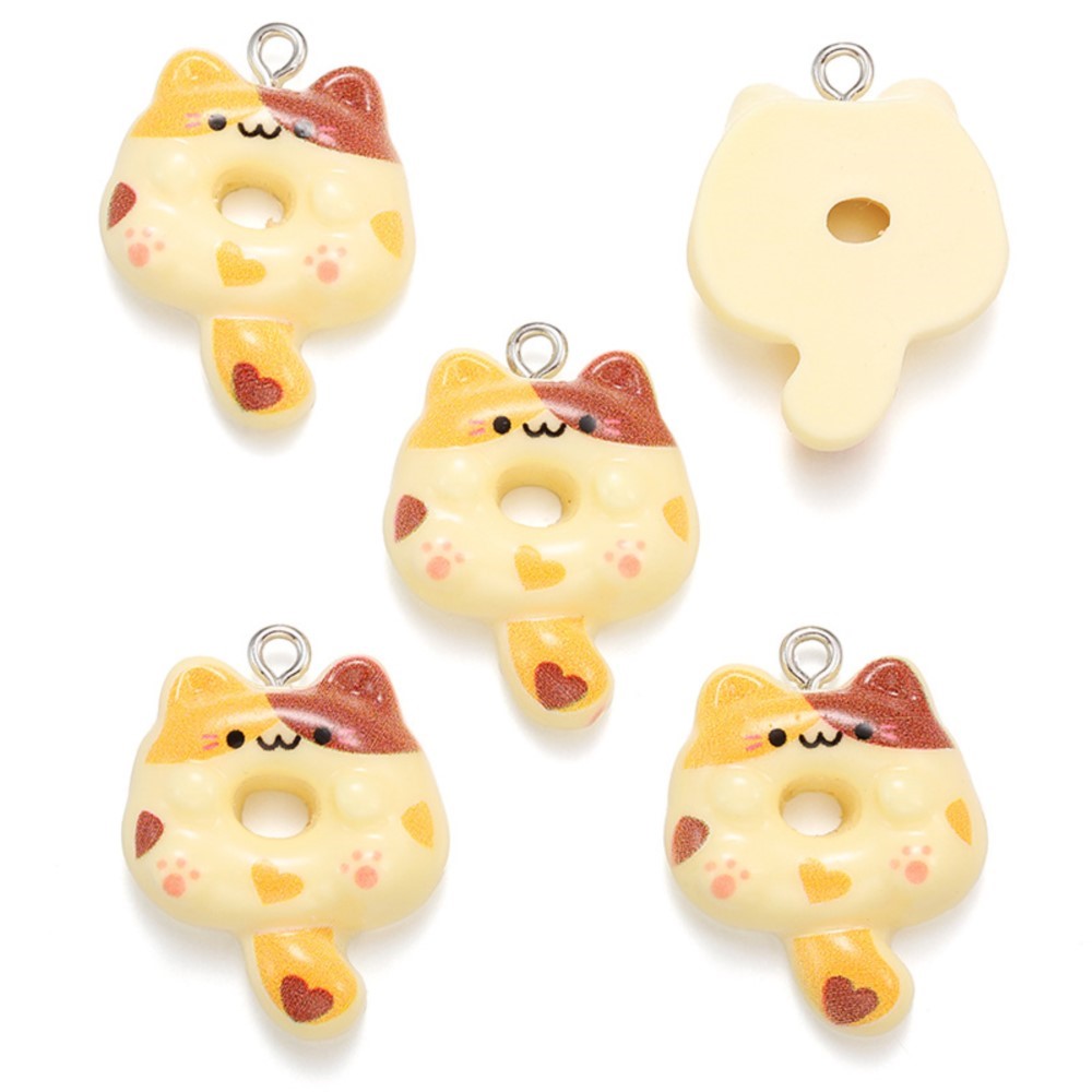 10Pcs Kawaii Cartoon Cat Resin – обзор и цена Resin Craft Projects