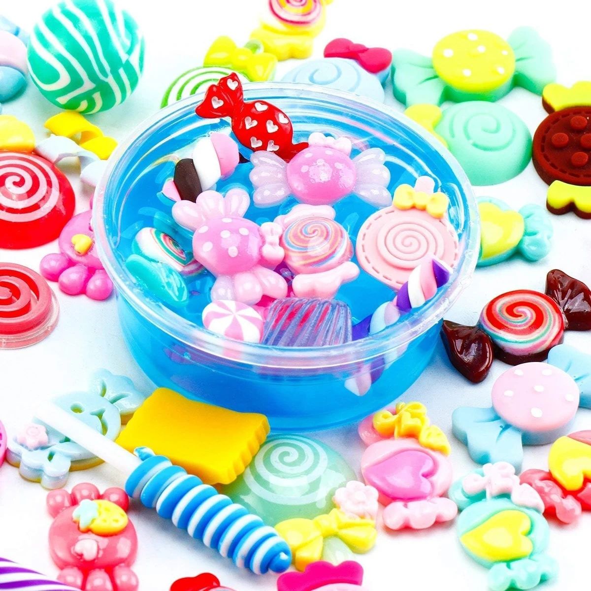 30pcs Random Candy Slime Charm – обзор и цена Resin Craft Supplies