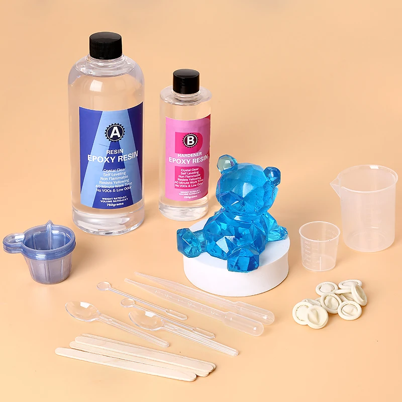 Epoxy Resin Kit Crystal Clear  – обзор и цена Mixing Cup Silicone