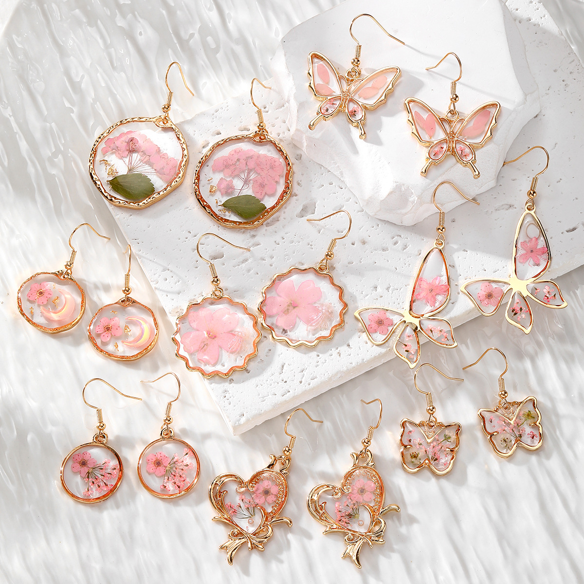 New Dried Flower Dangle Earrin – обзор и цена Dried Flower Bulk