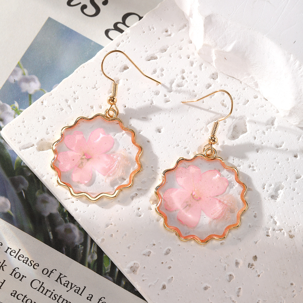 New Dried Flower Dangle Earrin – обзор и цена Dried Flower Bulk