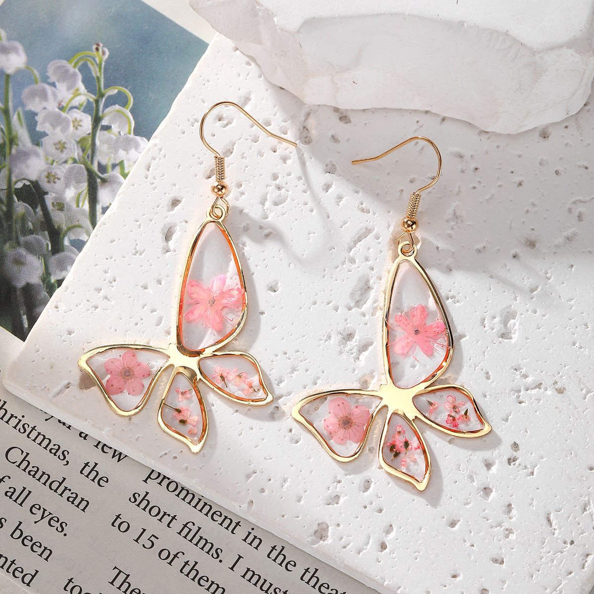 New Dried Flower Dangle Earrin – обзор и цена Dried Flower Bulk