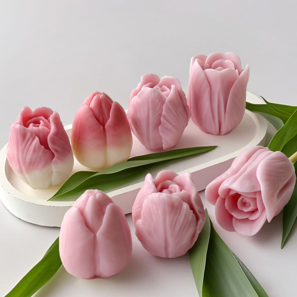 DIY tulip candle silicone mold – обзор и цена Flower Preservation Resin