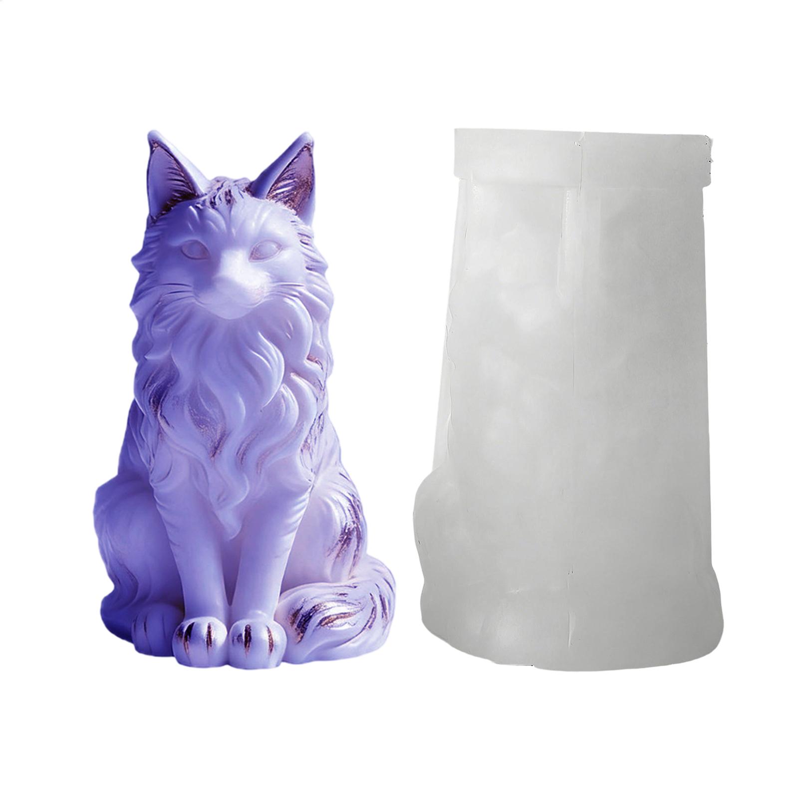 Cat Resin Mold | Sitting Cat S – обзор и цена Resin Craft Workshop