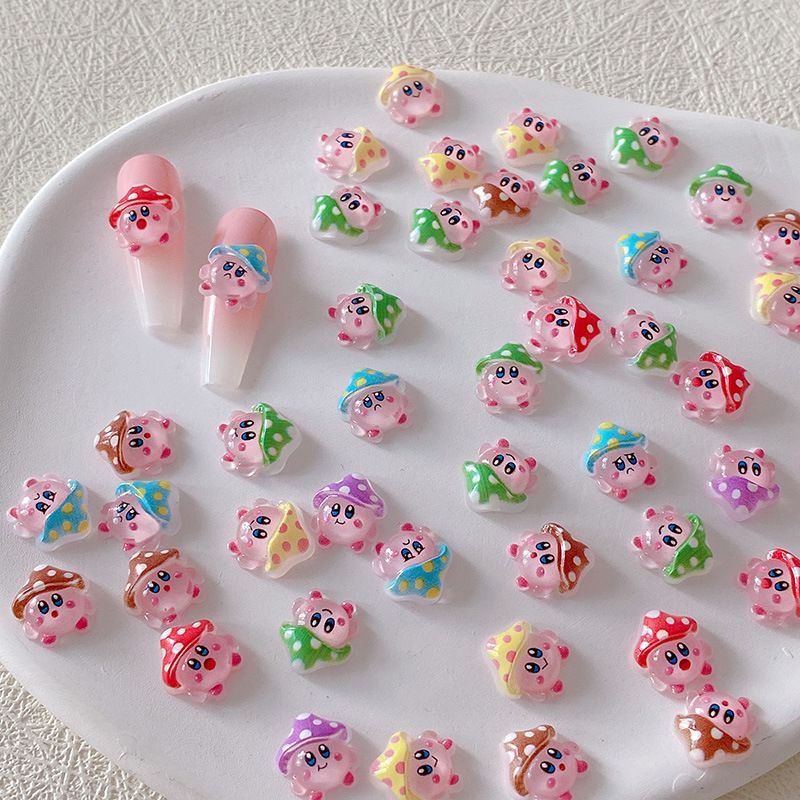 2/10/20pcs Kirby Nail Charms 3 – обзор и цена Resin Crafts