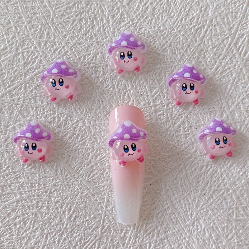 2/10/20pcs Kirby Nail Charms 3 – обзор и цена Resin Crafts