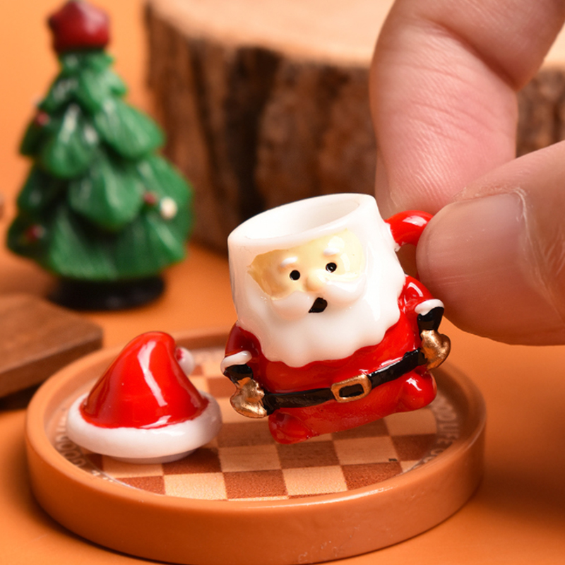 Mini Santa Teacup Ornament - R – обзор и цена Resin Crafts