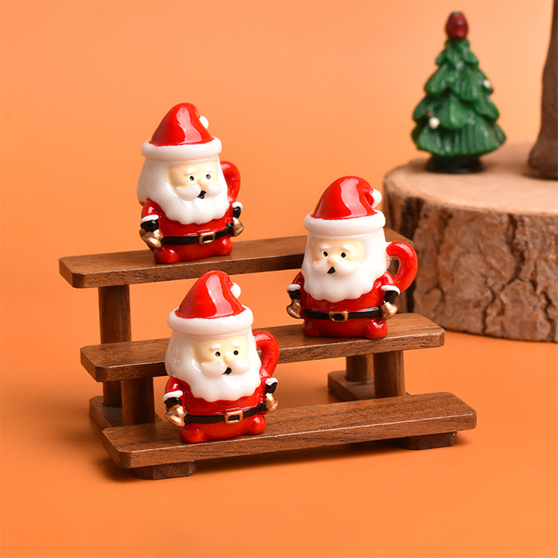 Mini Santa Teacup Ornament - R – обзор и цена Resin Crafts