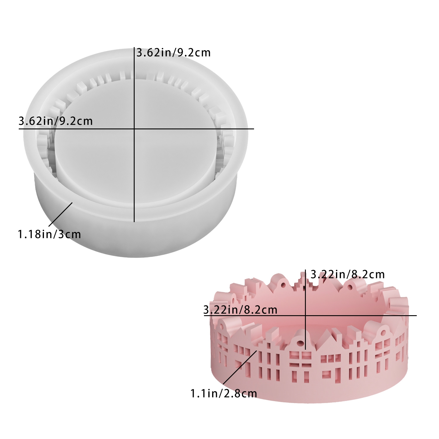 Hollow House Mold Flexible Res – обзор и цена Resin Craft Workshop