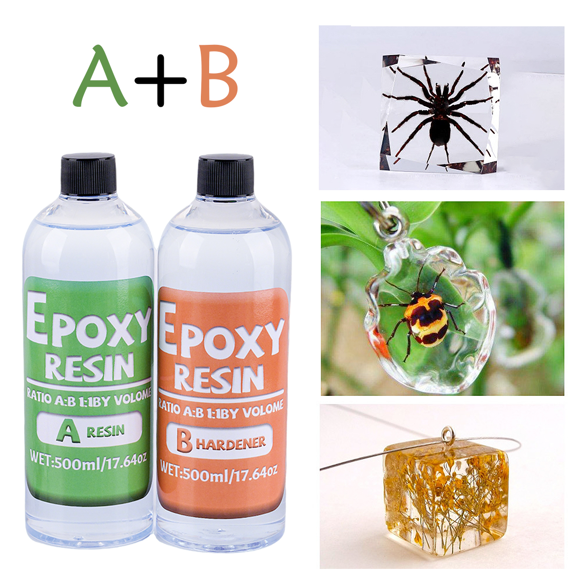 1:1 AB Resin Epoxy Glue Kit Hi – обзор и цена Resin Jewelry Kit