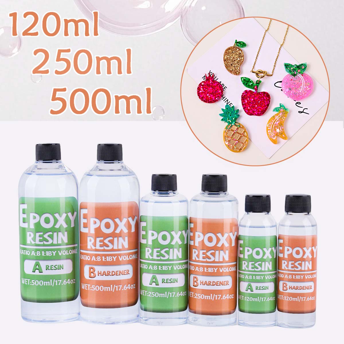 1:1 AB Resin Epoxy Glue Kit Hi – обзор и цена Resin Jewelry Kit