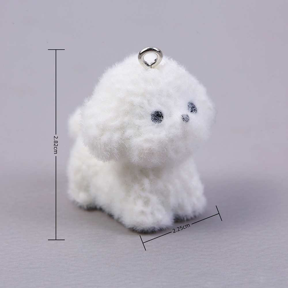 10pcs Flocking Puppy Dog Resin – обзор и цена Resin Craft Projects