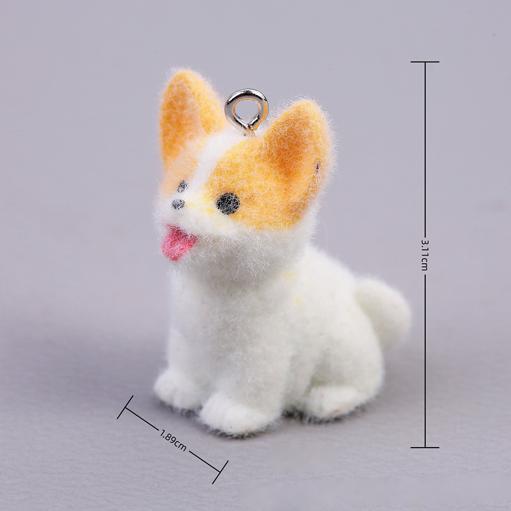 10pcs Flocking Puppy Dog Resin – обзор и цена Resin Craft Projects