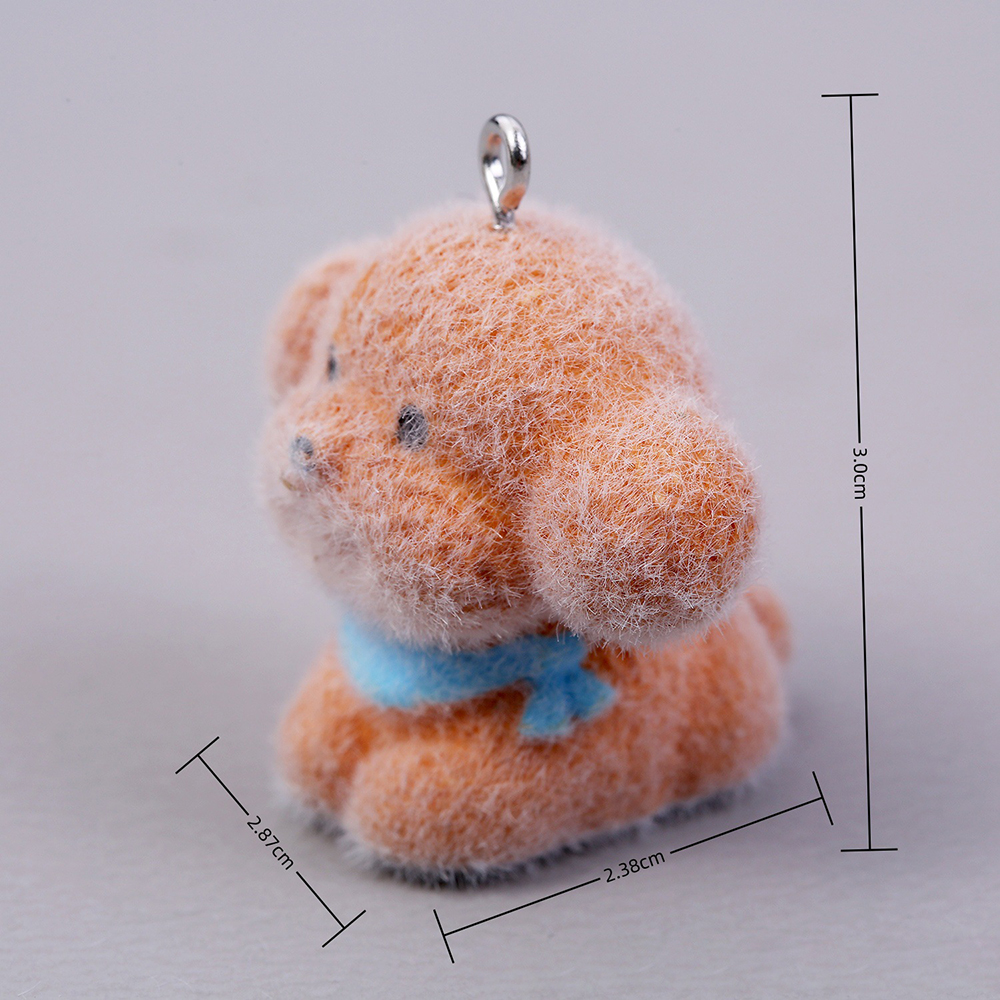 10pcs Flocking Puppy Dog Resin – обзор и цена Resin Craft Projects