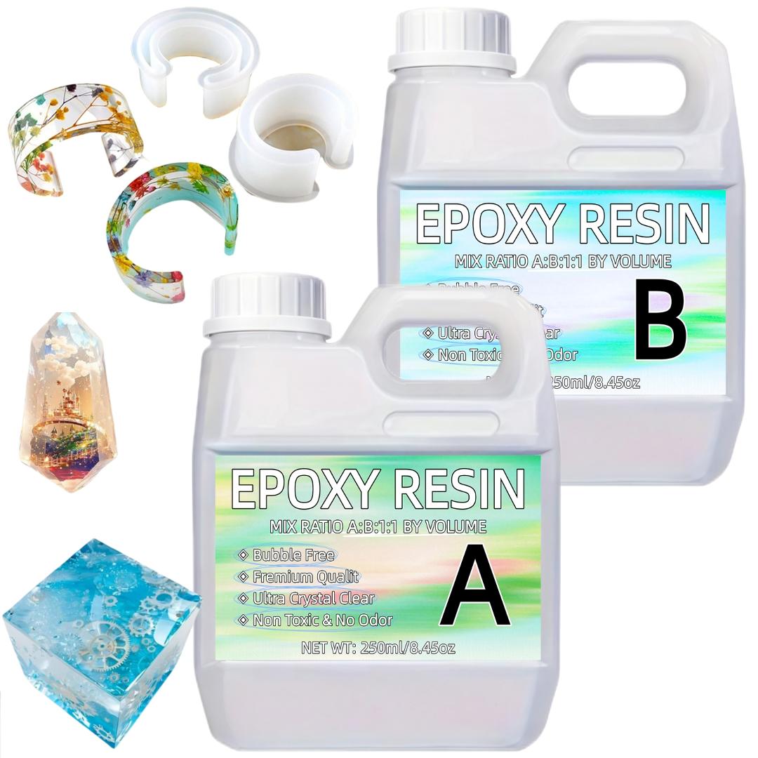 16.9oz Clear Epoxy Resin Kit C – обзор и цена Resin Jewelry Kit